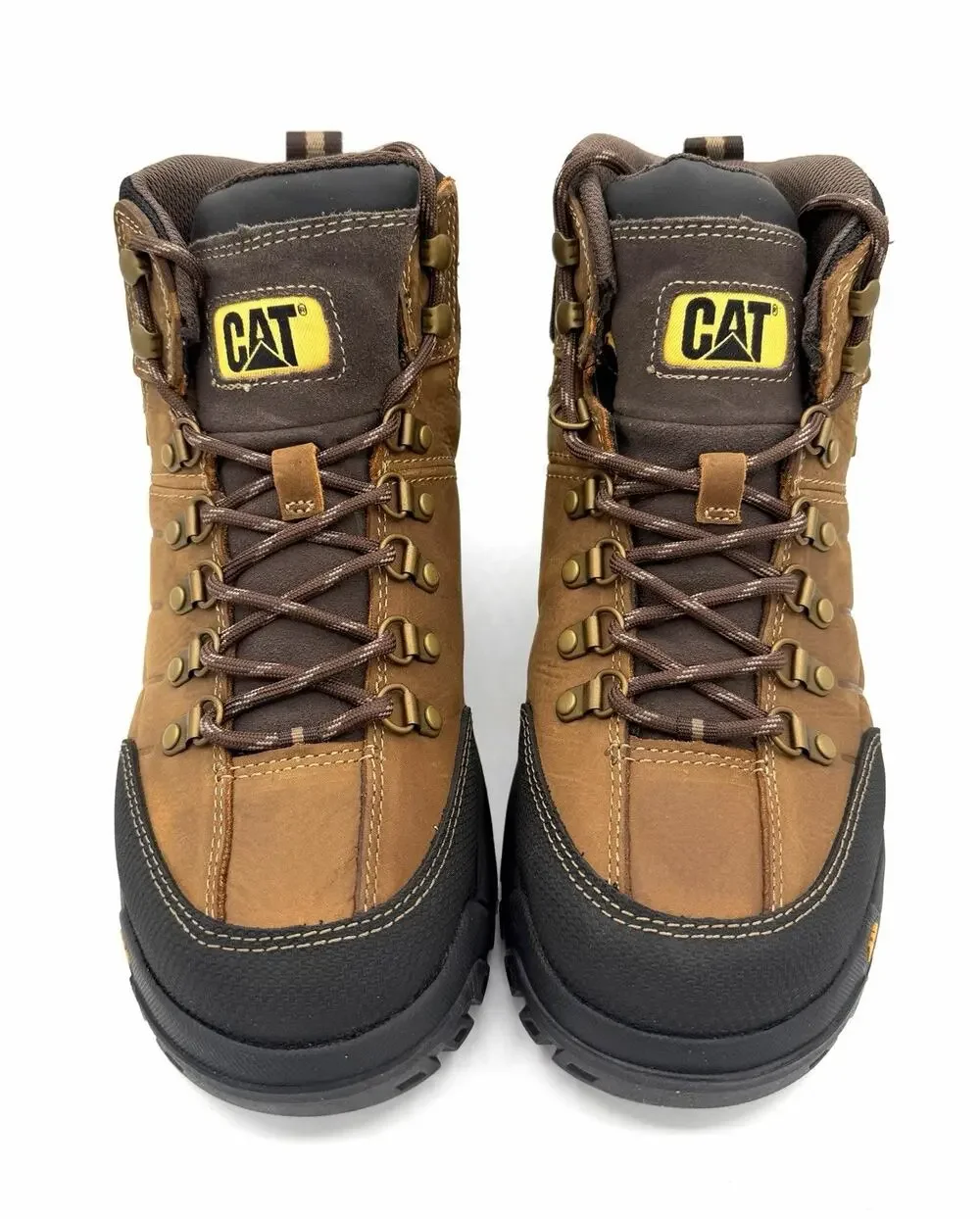 Caterpillar Threshold WP Soft Toe Boots Real Brown P74128 Mens Size 9.5 M NIB